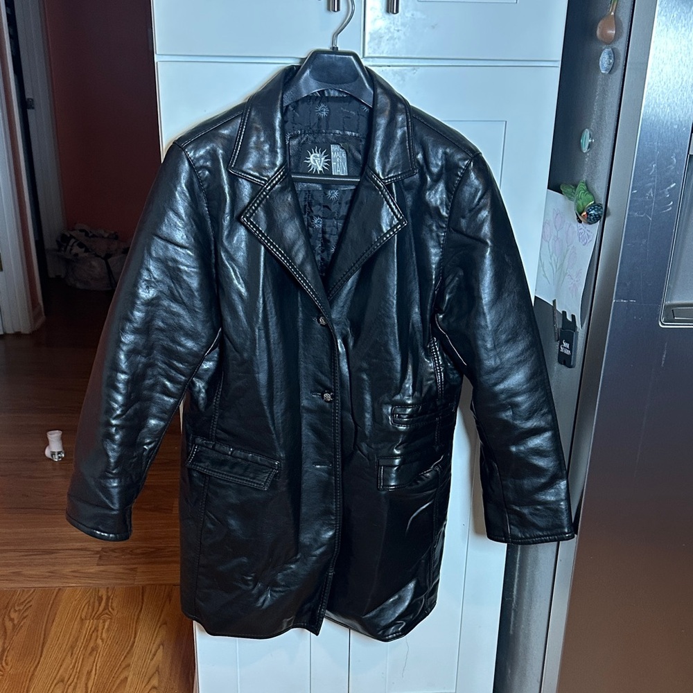 Women's Black Leather Jacket